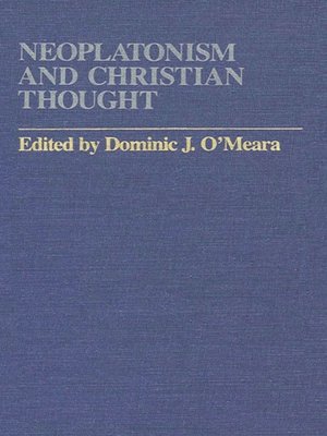 cover image of Neoplatonism and Christian Thought